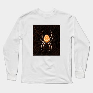 Spider in a web (1918) by Julie de Graag (1877-1924) Long Sleeve T-Shirt